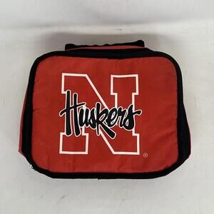 Vintage Logo Nebraska Cornhuskers Sacked Lunch Kit Bag - NCAA